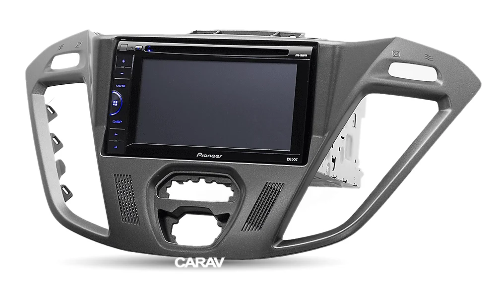 CARAV 11-491 двойной Din Fascia Для FORD Transit Custom Tourneo Custom Радио DVD стерео панель тире Монтаж Установка отделка
