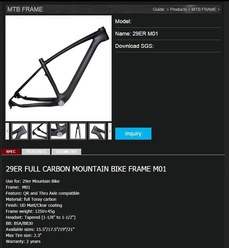 Sale 2019 NEW WINICE BRAND 29ER FULL CARBON MOUNTAIN FRAME M01 29 INCH FULL CARBON MTB BICYCLE FRAME THRU AXLE 142MM MOUNTAIN BIKE 1