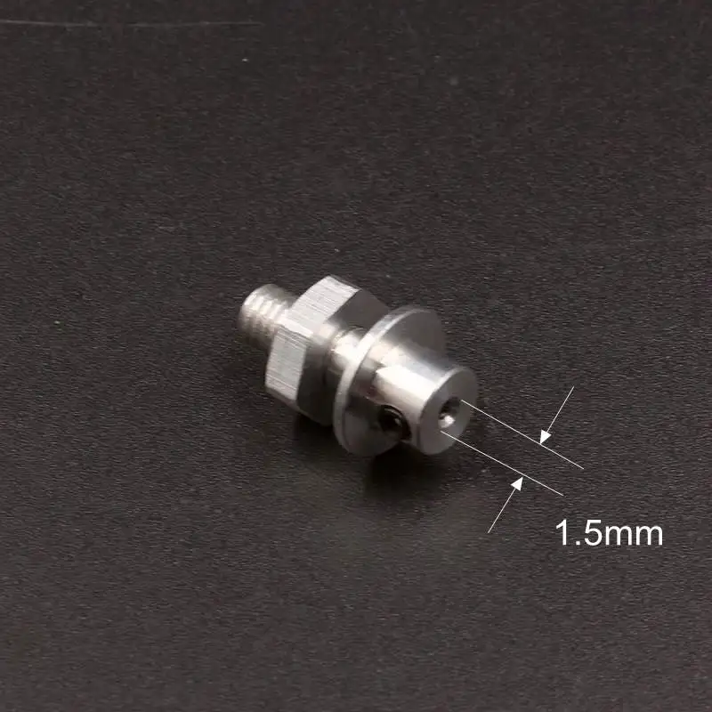 

RC 1.5mm prop adapter M5 ultra light 1.9g weight for 1.5 diameter shaft motors radio control drones