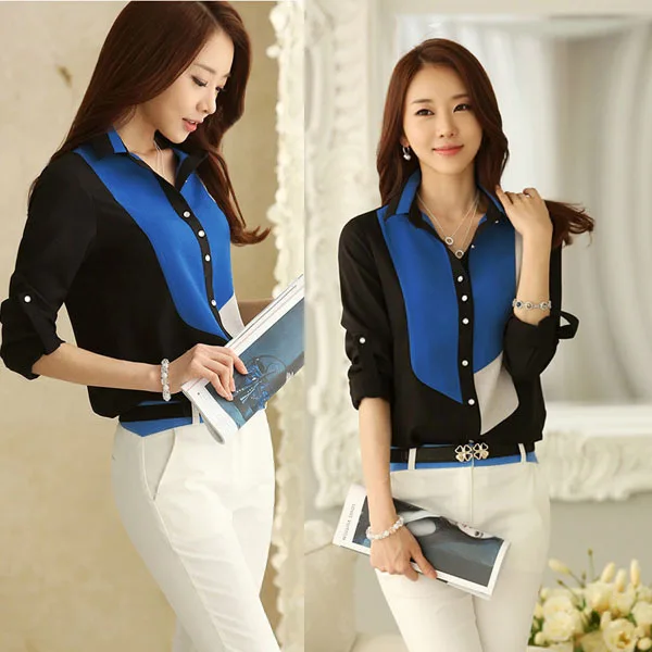 Female Desigual Blouse Blusa summer style Social Camiseta Camisas Roupa Femininas Casual Patterns Vetement Femme 2015 woman |