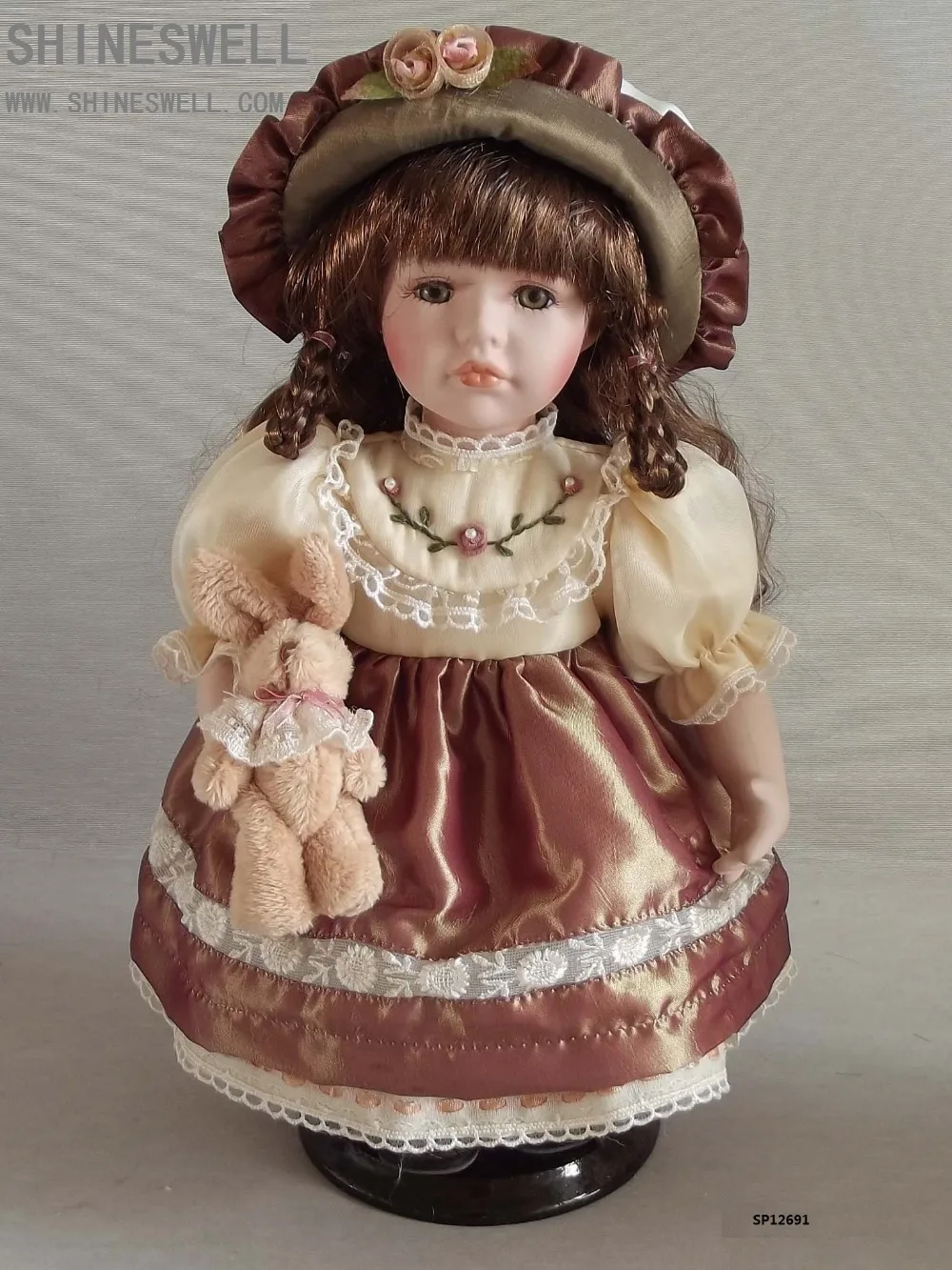 12 inch porcelain doll