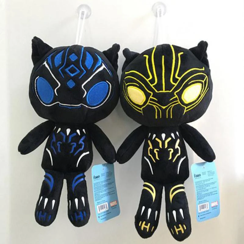 black panther plush toy marvel