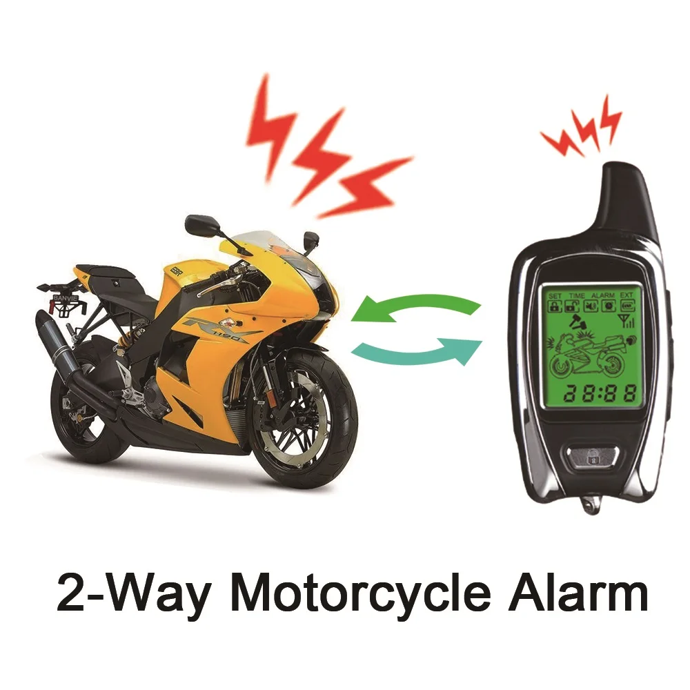 2 way motorcycle alarm system