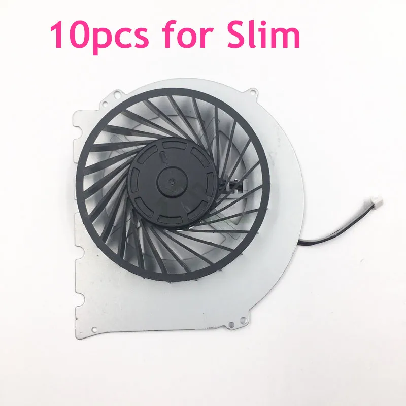 

10pcs Original New Internal Cooling Fan replacement for PS4 Slim console Lighter CPU Cooler Fans