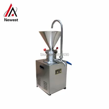 

Big Hopper Peanut Nut Butter Grinder Tomato Sauce Pressing Machine Cachew Nut Butter Maker Colloid Mill