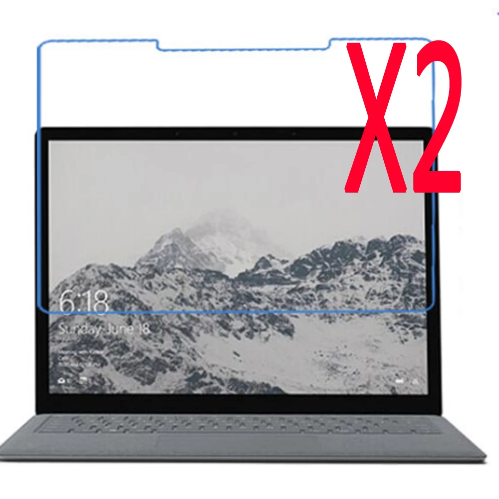 

2x films +2x Clean Cloth , Matted Screen Protector Matte Film Protective Guards For Microsoft Surface Laptop 13.5" inch Notebook