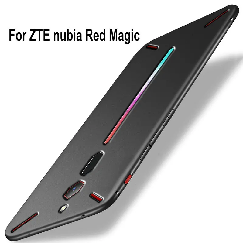 Для ZTE nubia Red Magic 6 0 дюймов чехол 360 полная матовая задняя крышка для Мягкие