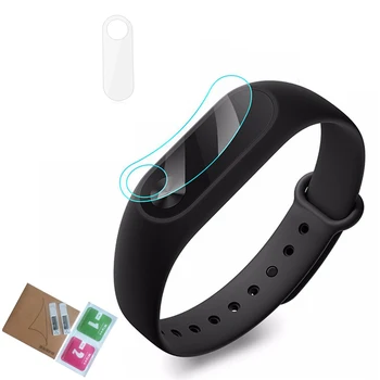 

Protective full screenFor Xiaomi Mi Band 2 Screen Protector Miband2 HD Ultra Thin Anti-scratch Film Soft film Not Tempered Glass