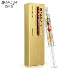 Bioaqua 24k altın folyo cilt bakımı marka hyaluronik asit sıvı nemlendirici Serum Anti kırışıklık karşıtı yaşlanma kollajen özü yağı