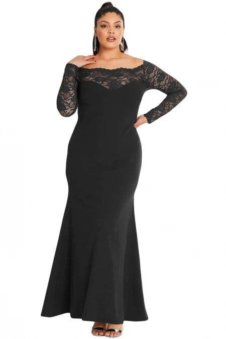 Black-Lace-Off-The-Shoulder-Plus-Size-Maxi-Dress-LC611003-2-31457