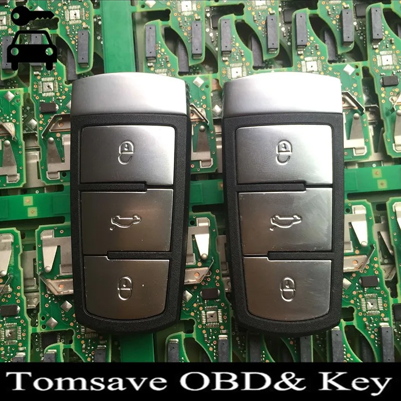

Car 3 Buttons Keyless Flip Smart Remote Key Fob 433Mhz ID48 ID46 Chip for Passat B6 B7 Magotan CC 3C0959752BA 752BA Key Shell