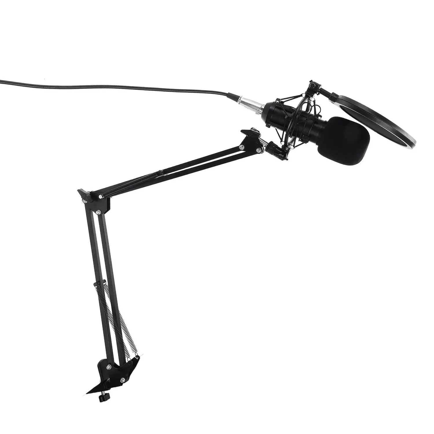 

TOP Professional full set of meals BM 900 Condenser microphone Phantom power USB sound card Recording studio KTV/PC