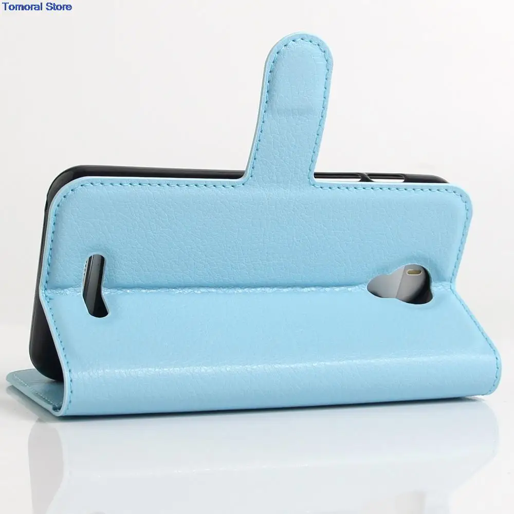 Супер искусственная кожа Coque Carcasa для Alcatel Pixi 4 (5.0 дюймов) 5.0 ''ot5010d флип чехол из