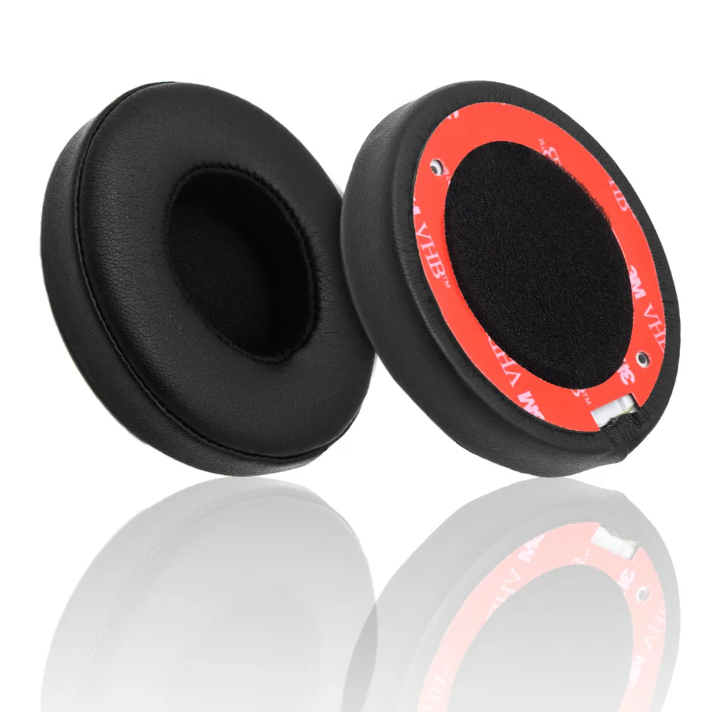 Replacement Earpads Ear Cushions for Beats Solo 2 Wireless Headphone and Wired Headphone Solo 3 Wireless Headphone Black