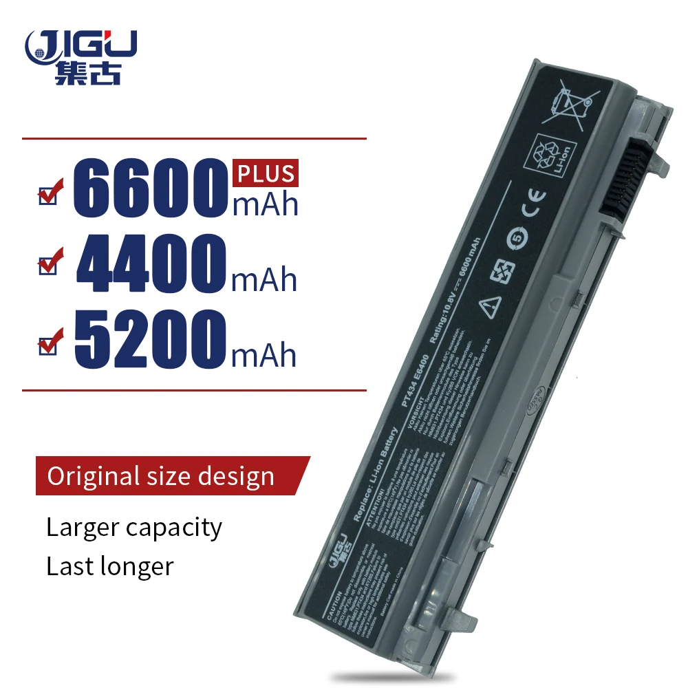 

JIGU Replacement Laptop Battery For Dell Latitude E6400 Precision M2400 M4400 U844G PT434 KY477 KY265 C719R 451-10583 312-0917