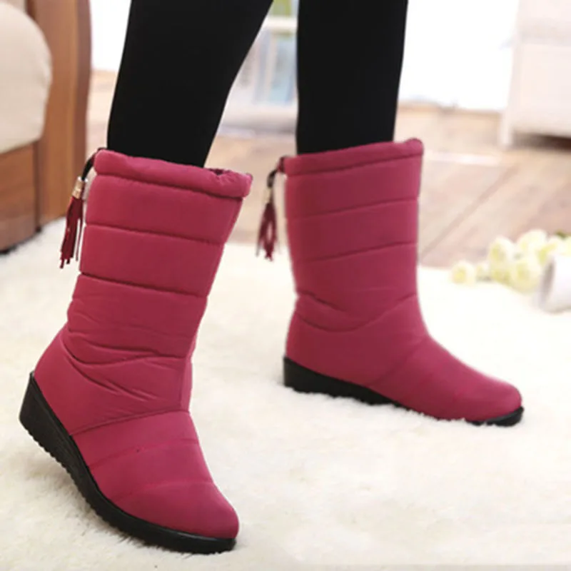boots women 2019 Fashion winter shoes women snow boots waterproof female winter shoes winter boots for women