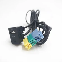 Biurlink Auto Radio di Estensione AUX Cavo USB Cablaggio USB AUX Interruttore Per Hyundai Kia Sportage Akihabara