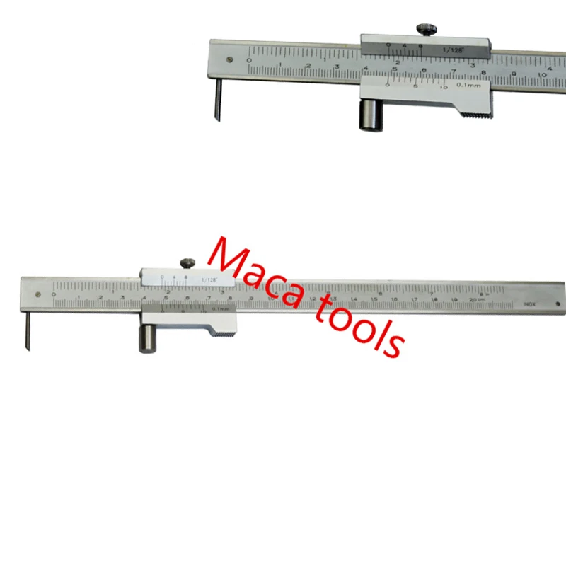 0 200mm Marking vernier caliper with Carbide scriber Stainless steel