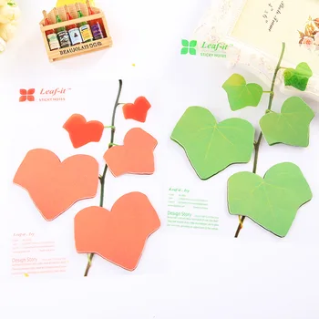 

Cute Kawaii Paper Sticky Memo Pad Creative Maple Leaf Post Note For Kids Korean Stationery Free Shipping BLT76