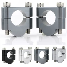 Для Moto Guzzi Stelvio 1200 2009 2010 2011 мотоцикл CNC Заготовка Алюминий монтажные хомуты для руля 1 1/" 28 мм стоянок