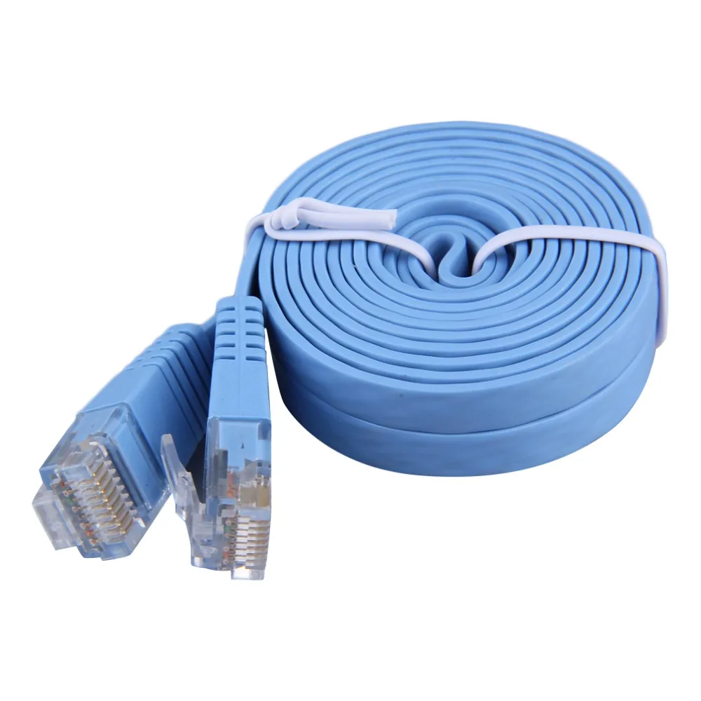 

New 2M/3M Cat5e RJ45 8P8C Super Slim Flat LAN Network Ethernet Patch Cable In stock!
