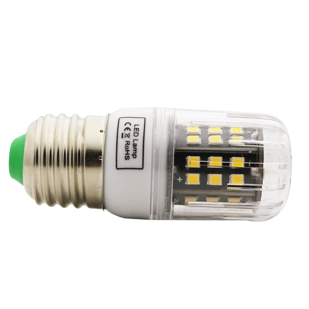 1Pcs No Flicker E27 3W LED Corn light lamp Aluminum Radiator No Strobe AC 220V 2835 SMD LED Spotlight Bulb For Indoor lighting