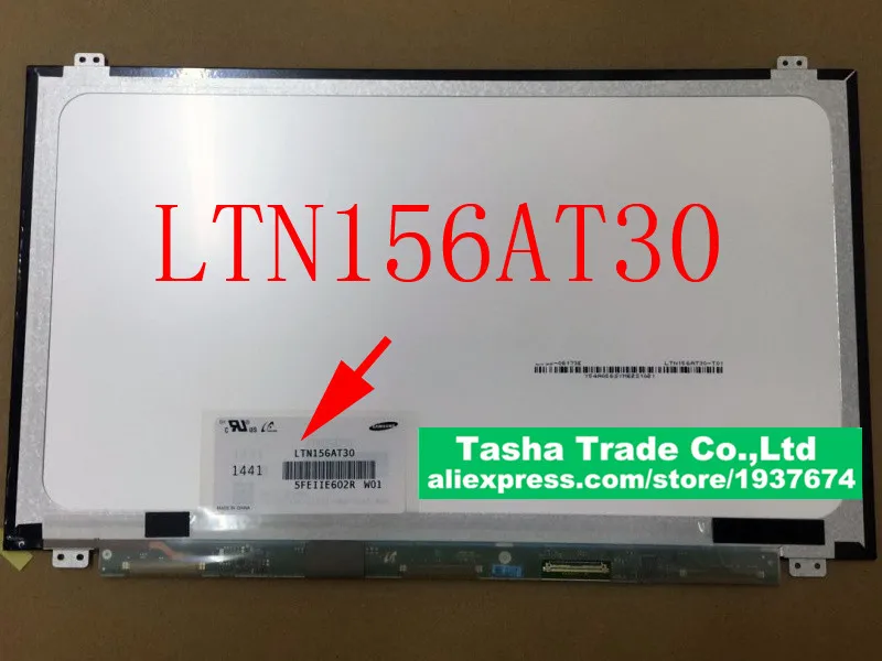 LTN156AT30 Laptop LCD Screen Matrix 40Pin LVDS Original