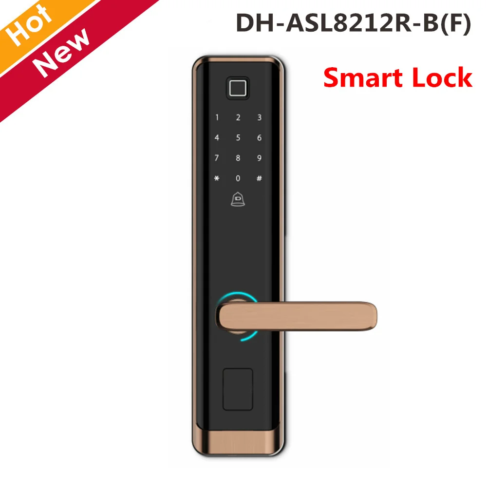

DH Smart Lock Full touch screen Built-in speaker Fingerprint Lock Security Intelligent Lock Support APP and Bluetooth