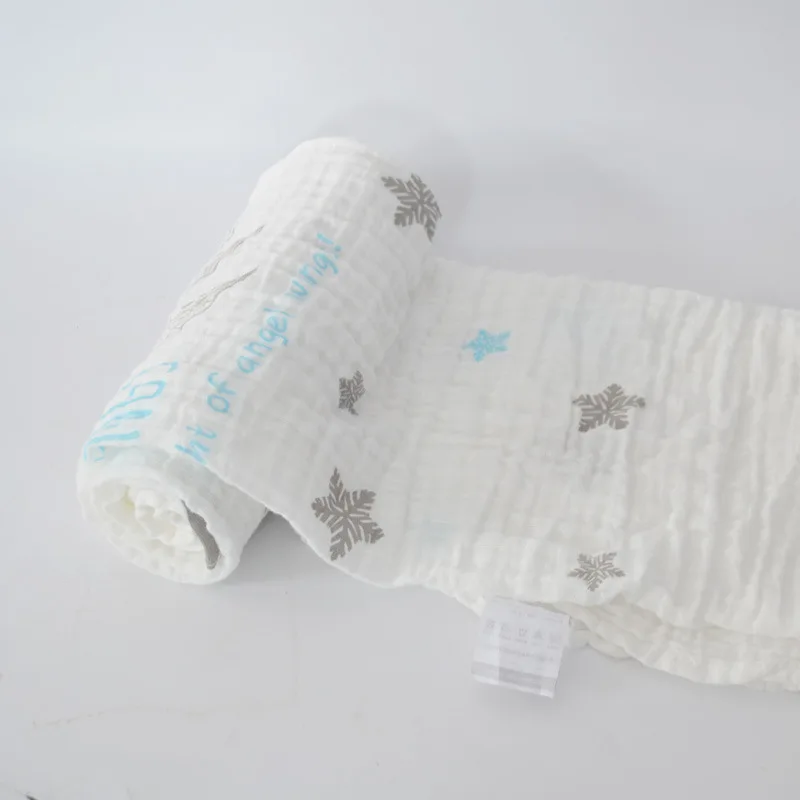 AAG муслиновое банное полотенце, детское одеяло, хлопковое банное газовое Двухслойное полотенце для пеленания, коврик для новорожденных, кровать, диван, покрывало, одеяло 25