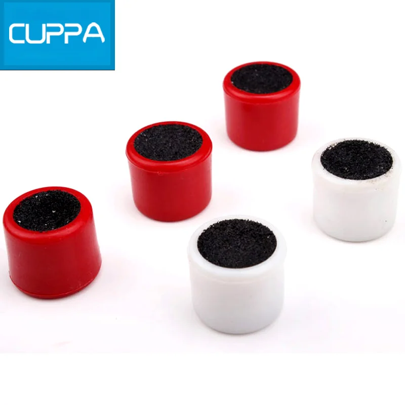 

New 5 Pcs/Lot Cuppa Snooker Pool Cue Tip Table Tool Billiard Accessories Portable Cue Tip Two Colors China