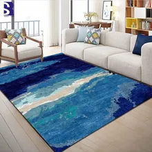 SunnyRain 1 шт. абстрактные Печатные напольные ковры и коврики Гостиная Коврик для спальни коврики для кухни Нескользящие