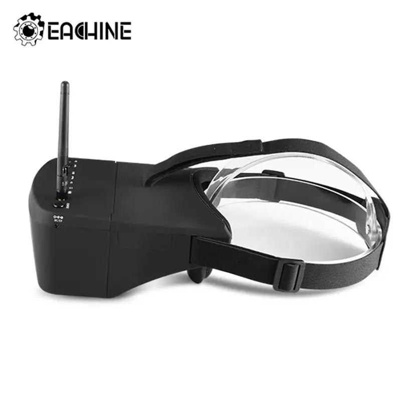 Eachine EV800 5 дюймов 800x480 8G 40CH Raceband авто поиск FPV Goggle со встроенным аккумулятором для