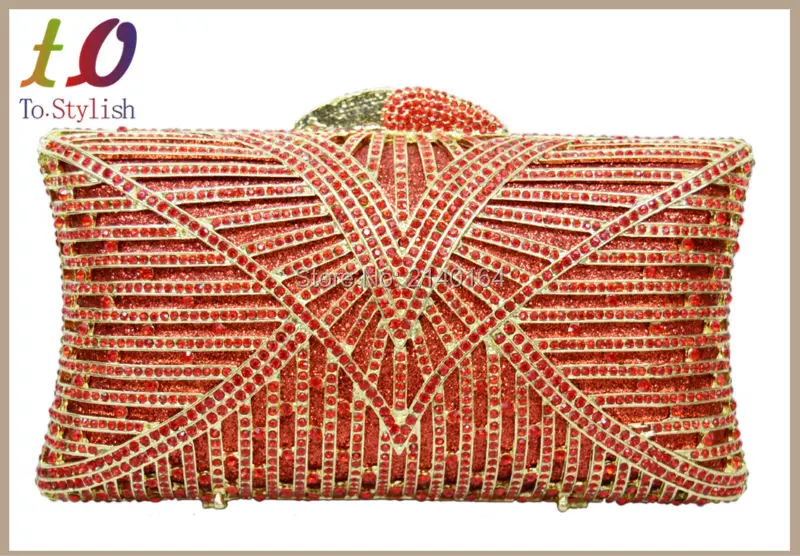 Luxury crystal evneing bags laisc