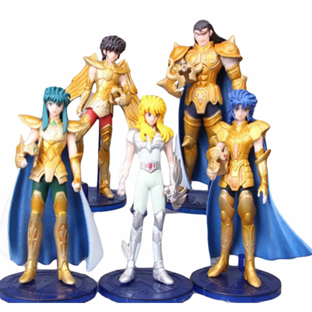 

1 pcs Cartoon Anime Model Constellation Action Figures Taurus Aquarius 13 cm Size Statue Collection Kid Gift Toy