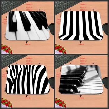 

Piano Keyboard Art LOGO Games Antiskid Rectangular Computer Mouse Pad, Custom Size, Decorate Your Desk Design As A