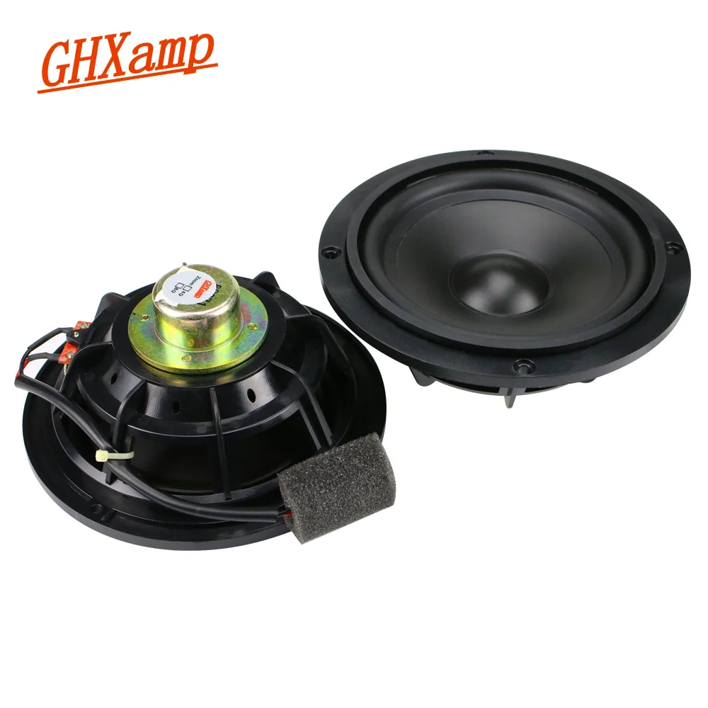 

GHXAMP 5.25 Inch Full Range Speaker 4ohm 20W Neodymium 145mm Car Loudspeaker ABS Plastic Rubber Edge 2pcs