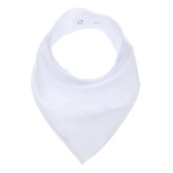 

ABWE Best Sale White Bandana Bibs for Boys and Girls 4 Pack of Super Absorbent Baby Gift Sets SJB09