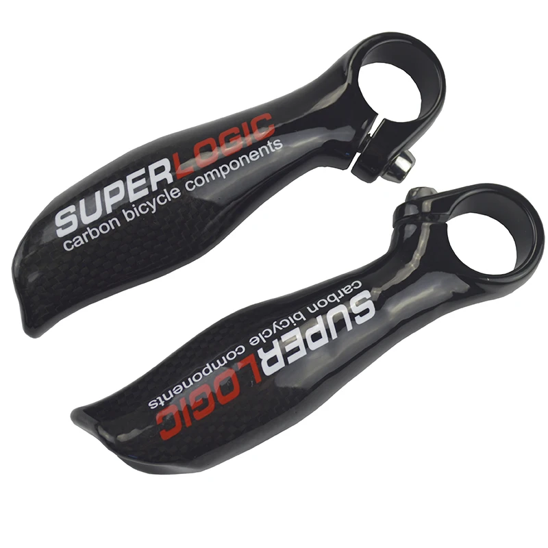 Superlogic углеродный стержень конец велосипеда части mtb руль 3k Глянцевая Отделка 1