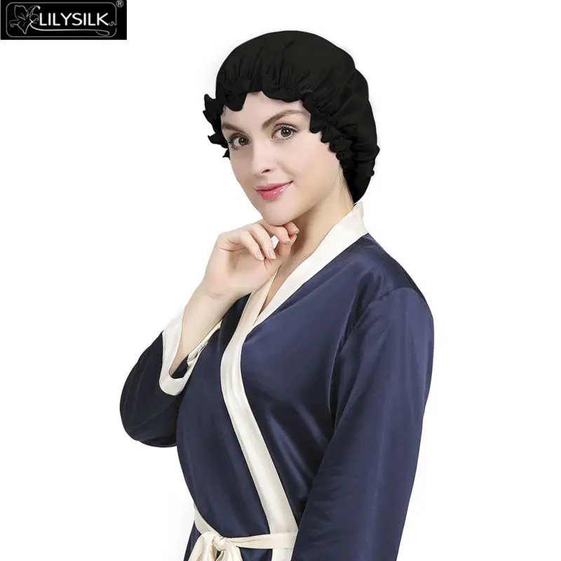 1000-black-flounced-silk-night-sleep-cap