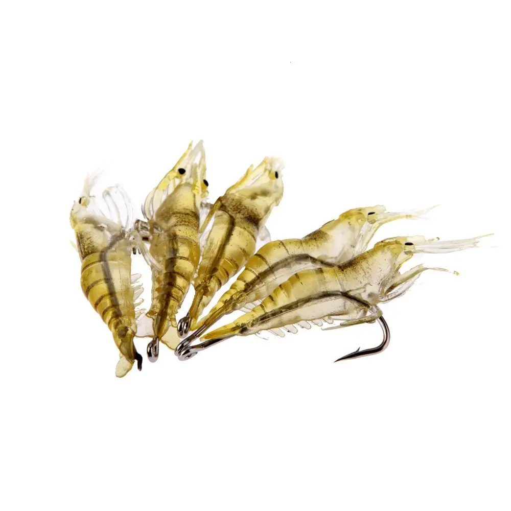 

Fishing Soft Hook Bait Super Lightweight Vivid Camaron 5 x 4 cm 2 g