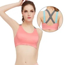 Спортивный бюстгальтер для фитнеса Быстросохнущий бег тренажерный зал Йога Баскетбол Обучение ударопрочный дышащий камзол сексуальный жилет Спортивное нижнее белье