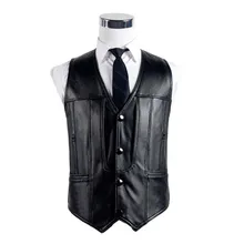 Модный зимний жилет для мужчин, повседневный тонкий жилет, теплая мягкая овечья кожа, натуральная кожа, без рукавов, куртка, жилет для мужчин, пальто, большой размер M-5XL
