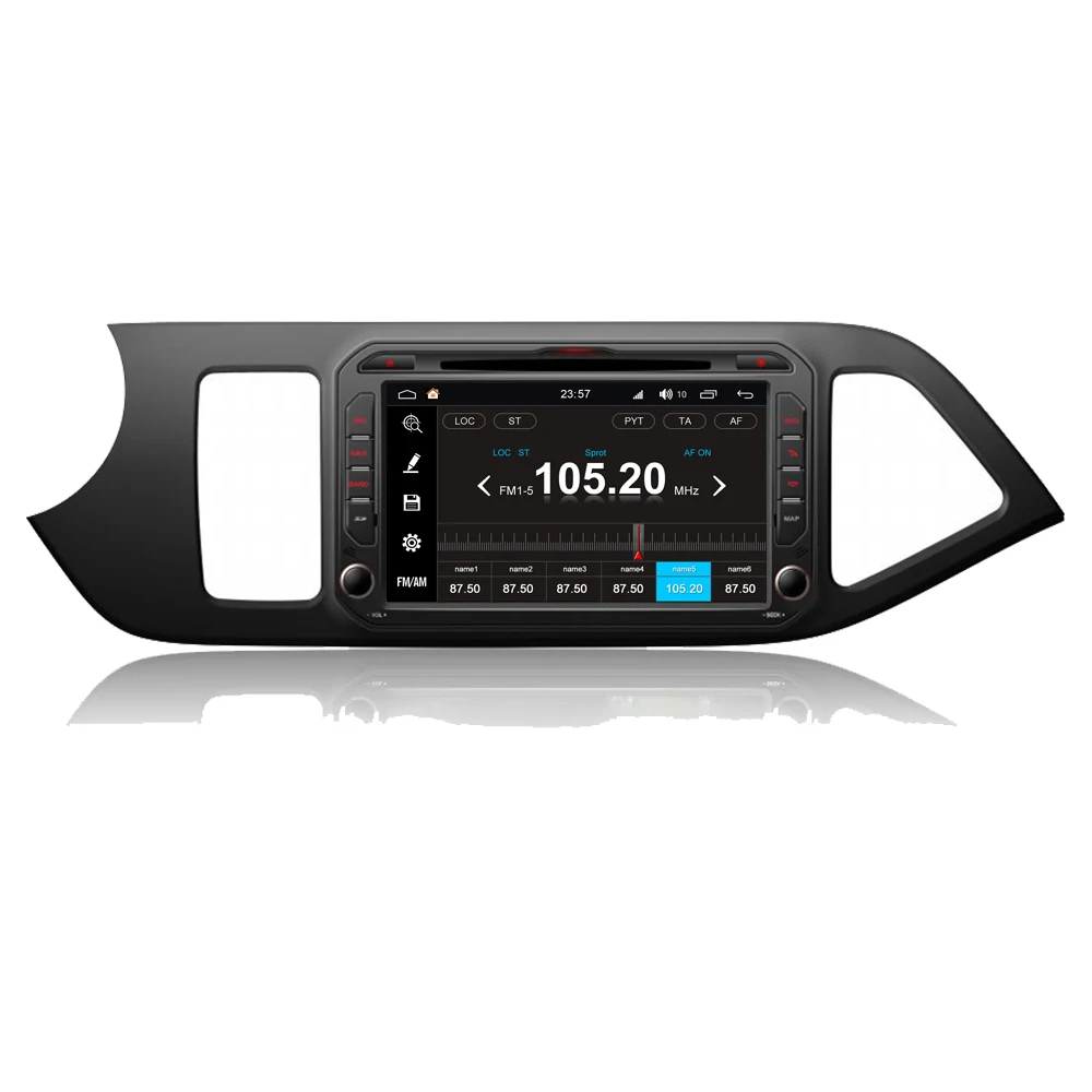 Discount For Kia Morning Picanto Naza Suria Euro Star Android 8.0 Autoradio Car DVD Radio Stereo GPS Navigation Sat Navi Bluetooth S200 3