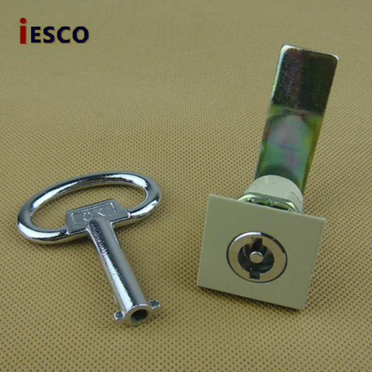 Beige box lock electrical distribution box lock switch door