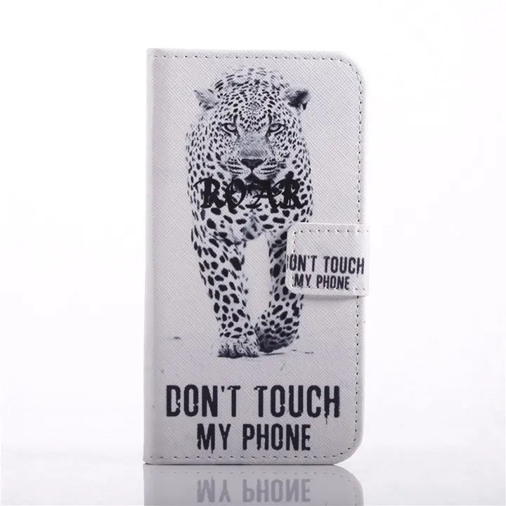 Чехол для samsung Galaxy S7 край S8 S9 S10E S10 Plus Note 9 A3 A5 J3 J5 J7 Чехол-книжка с карманом для карт чехол для телефона чехол в деловом стиле DP26G - Цвет: Leopard