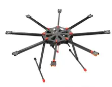 Tarot X8 TL8X000 8 axle Octocopter Umbrella Type Folding Frame Multicopter Electronic Retractable Landing Skid for FPV F11270 tarot carbon fiber metal landing skid for trex 550 600 helicopter