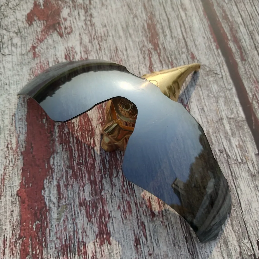 

Wholesale Glintbay 100% Precise-Fit Polarized Replacement Lenses for Oakley Radar EV Path Sunglass - Metallic Silver Mirror