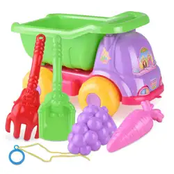 5 шт./компл. детская мини Автомобильная Лопата набор пляжных игрушек для малышей