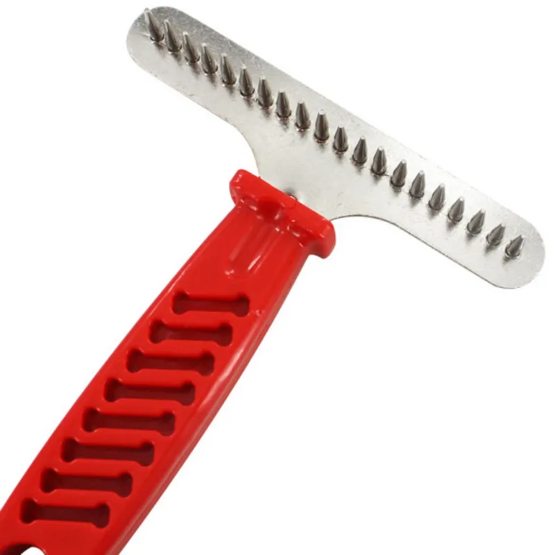 

Pet Dog Cat Hair Fur Grooming Trimmer Flea Long Comb Brush Slicker Rake Tool Comb For Removing Hair Knot And Flea Dog Supplies