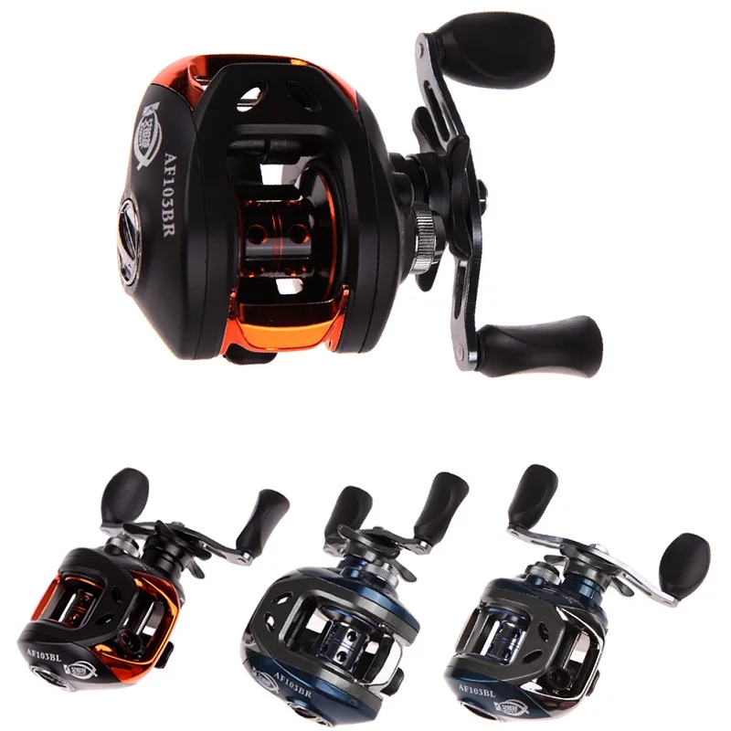 

Left/Right Hand 10+1BB Ball Bearings Gear ratio 6.3:1 Spinning Reel Hand Bait Casting Fishing Reel Precision pesca Fish Tools